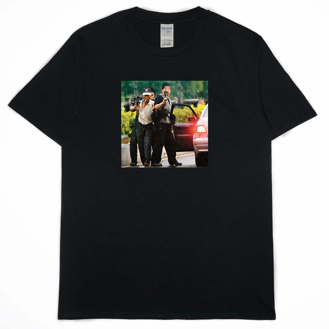 零碼出清 - 張錫銘(短T) 黑S