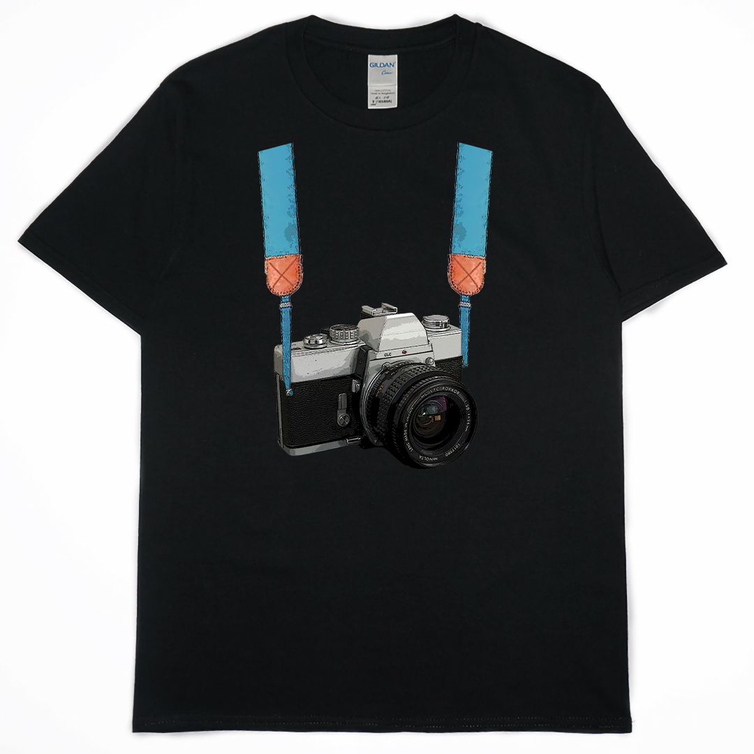 零碼出清 - 相機(短T) 黑5XL