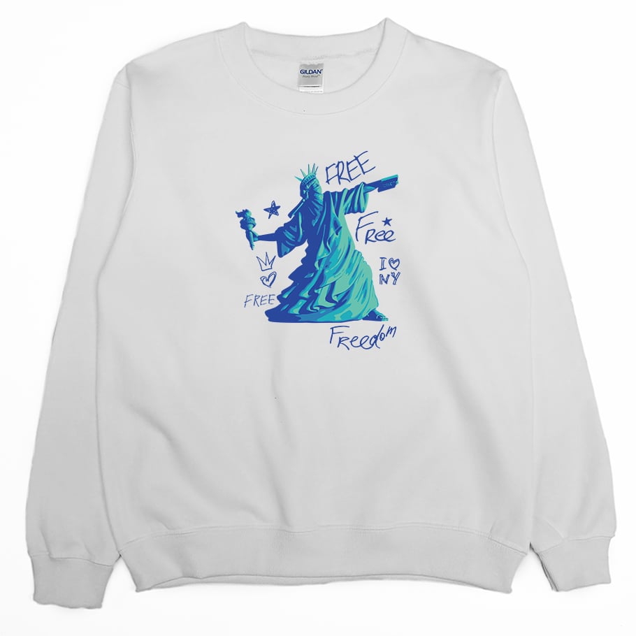 自由女神(大學T)Hamburger T-Shirt Shop