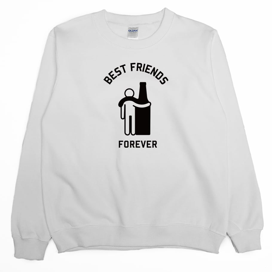 最好的朋友(大學T)Hamburger T-Shirt Shop