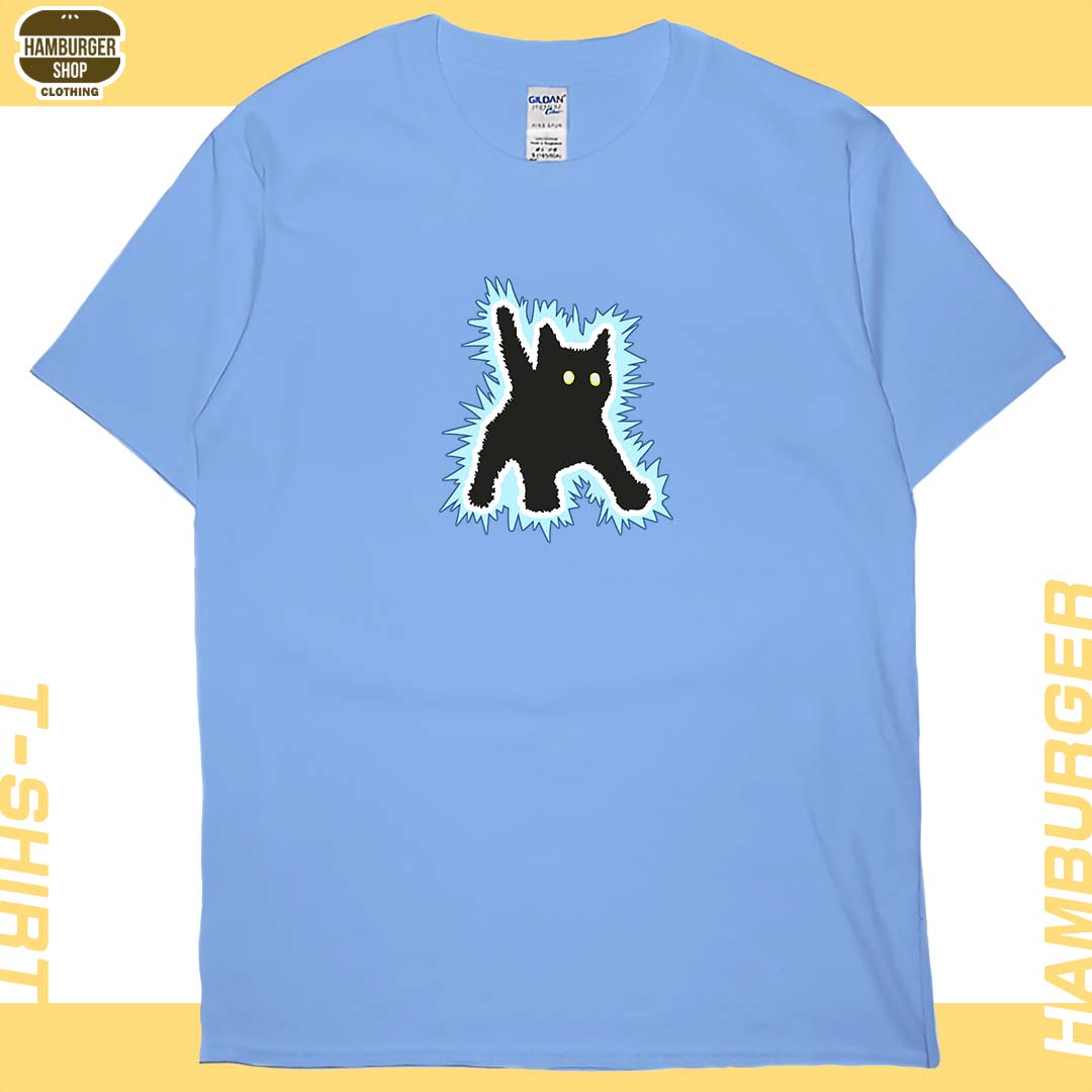 電到咪咪貓貓(短T)Hamburger T-shirt shop