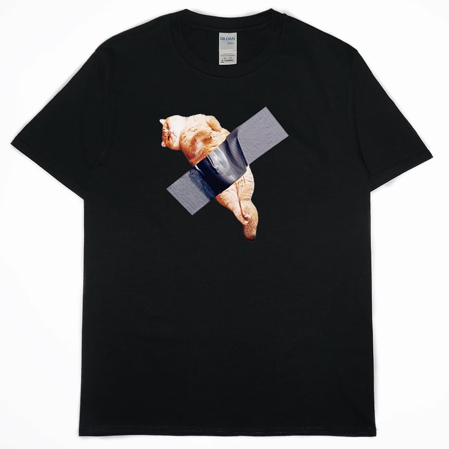 藝術貓(短T)Hamburger T-shirt shop