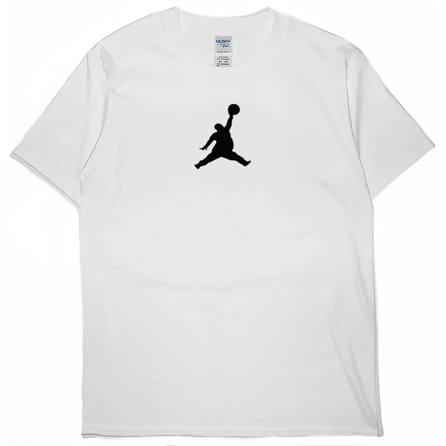 零碼出清 -胖喬丹(短T) 白XL