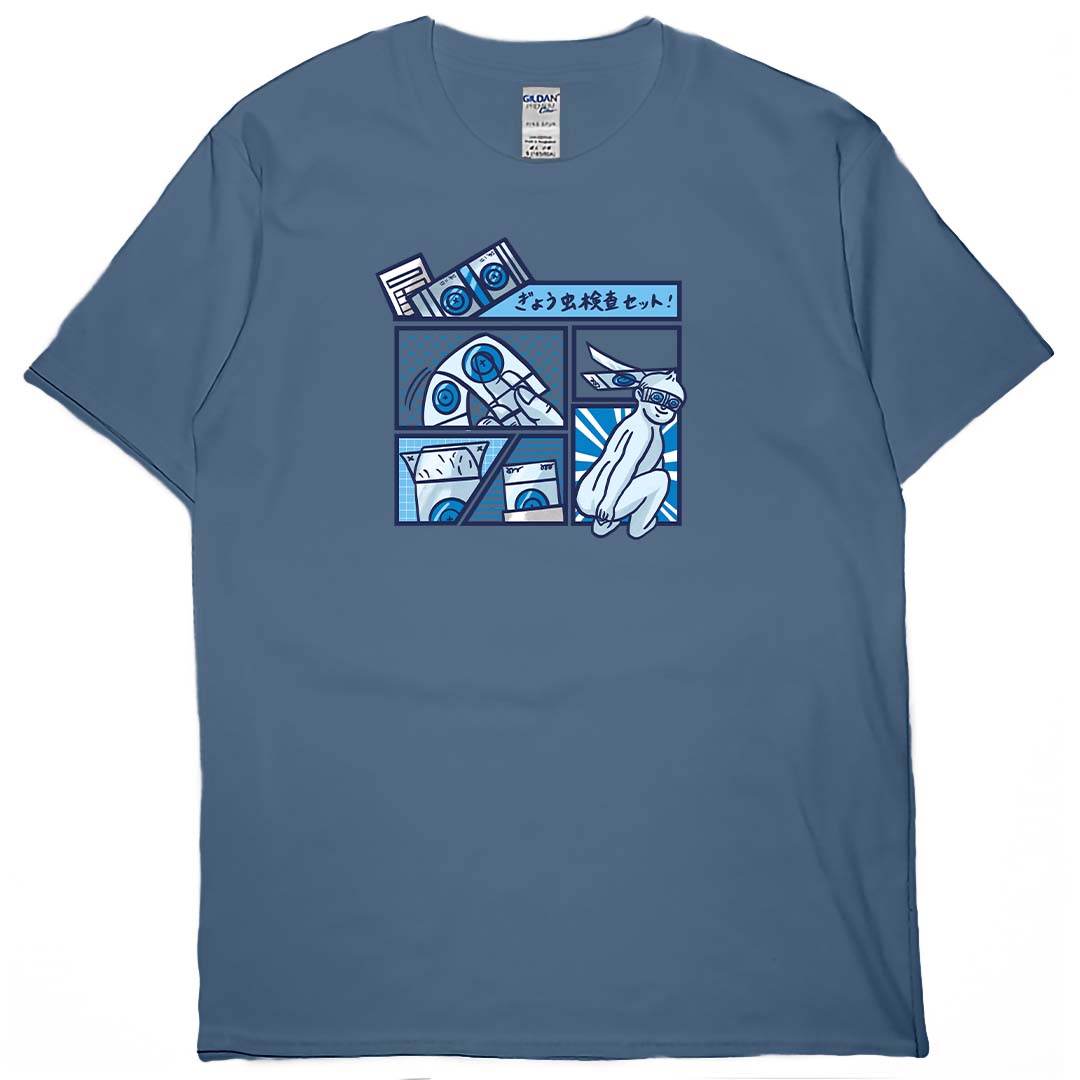 蟯蟲貼片(短T)Hamburger T-shirt shop(NEW)