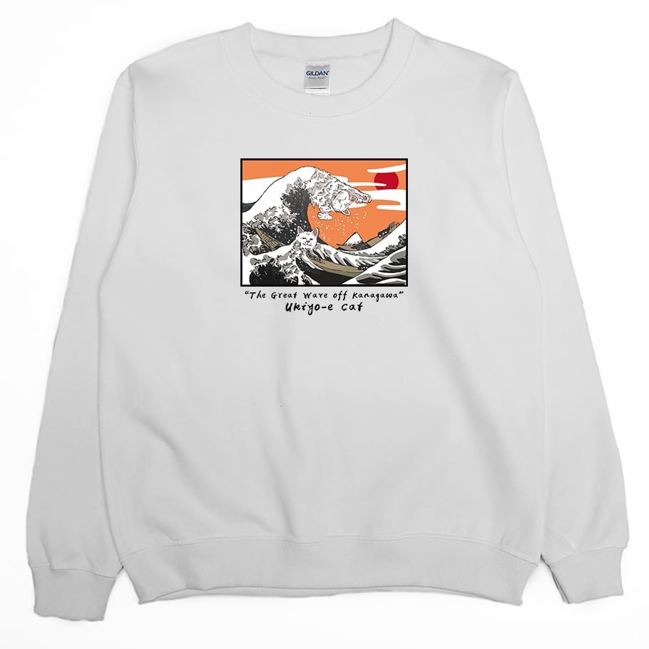 衝浪貓(大學T)Hamburger T-Shirt Shop