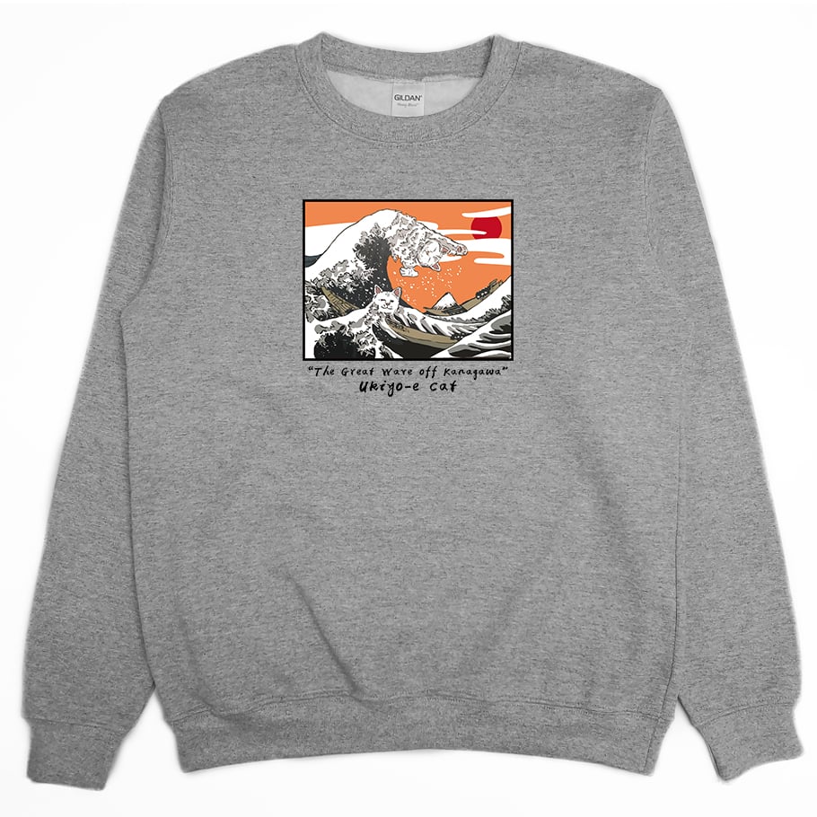 衝浪貓(大學T)Hamburger T-Shirt Shop