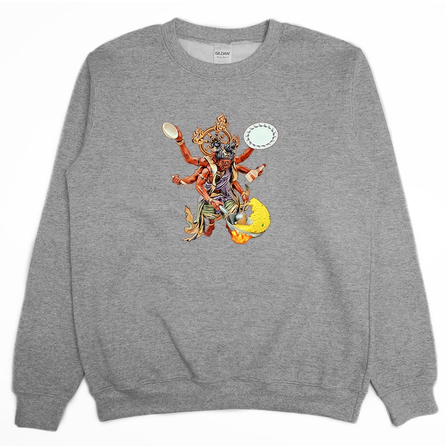 阿修羅炒飯(大學T)Hamburger T-Shirt Shop