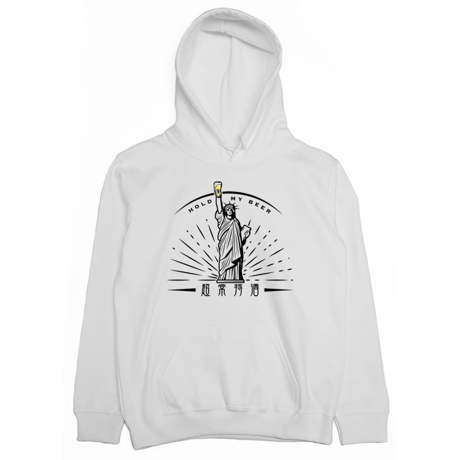 超常持酒(帽T)Hamburger T-Shirt Shop