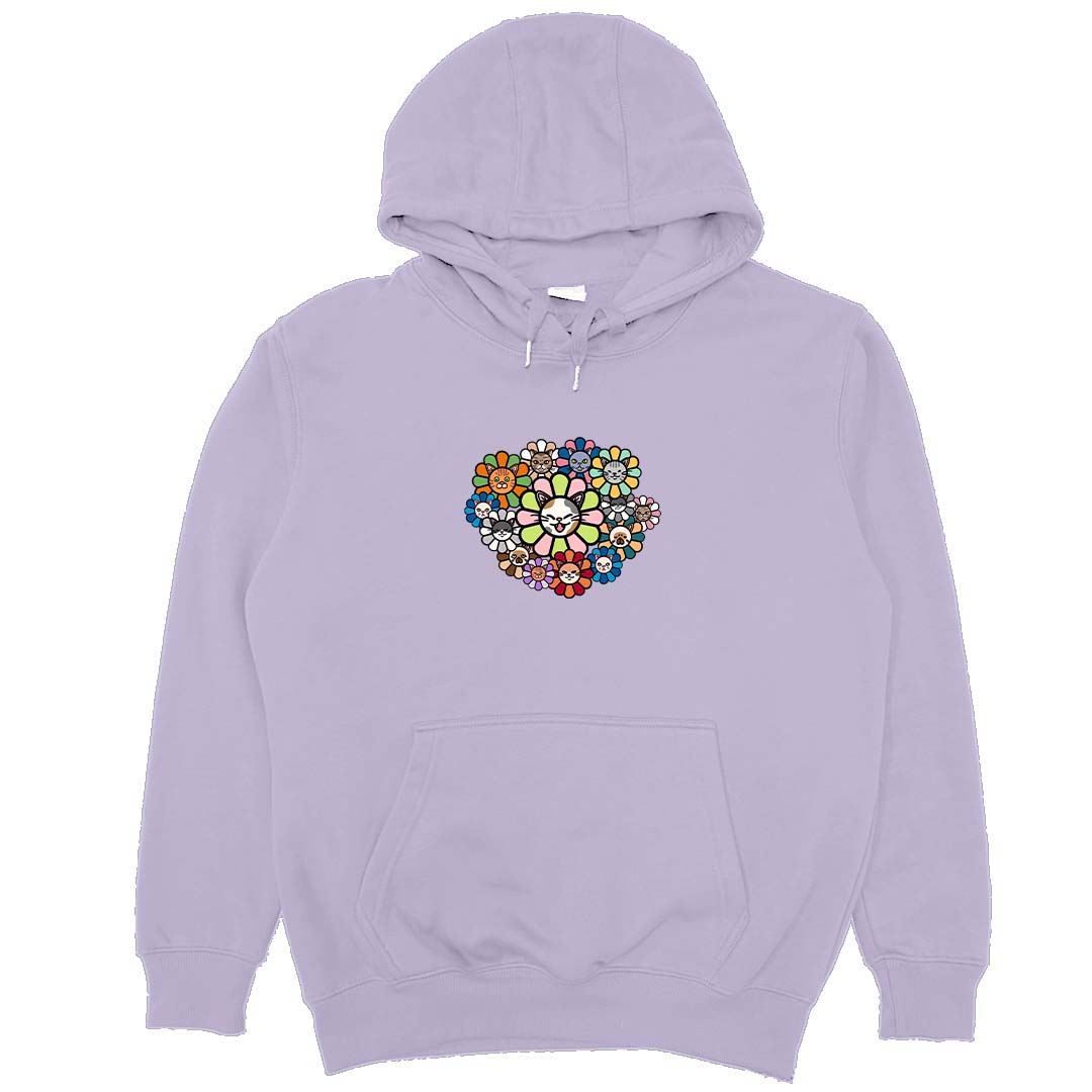 Cat flower(帽T)Hamburger T-Shirt Shop