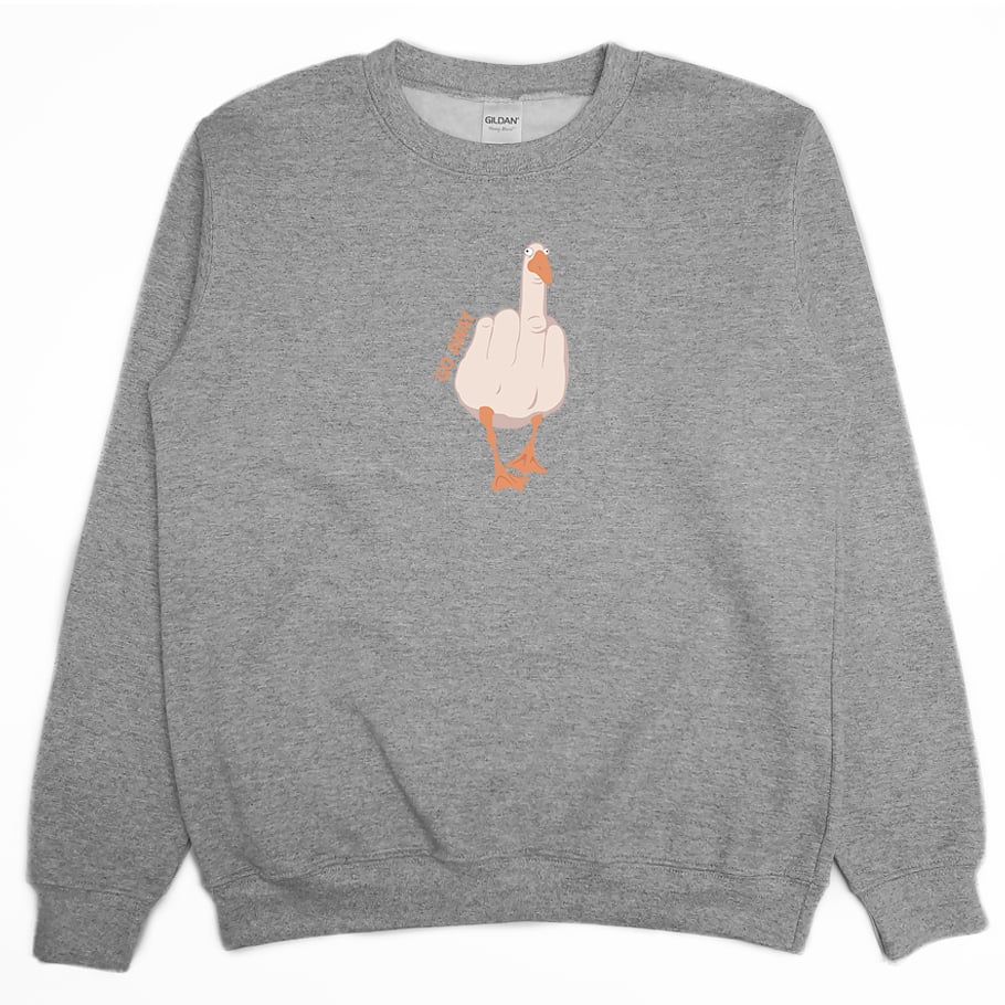 go away(大學T)Hamburger T-Shirt Shop