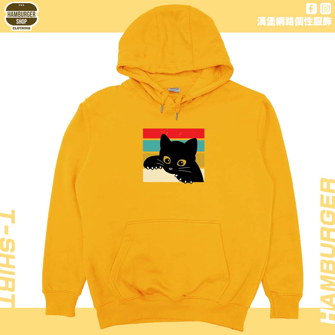 小黑貓(帽T)Hamburger T-shirt shop
