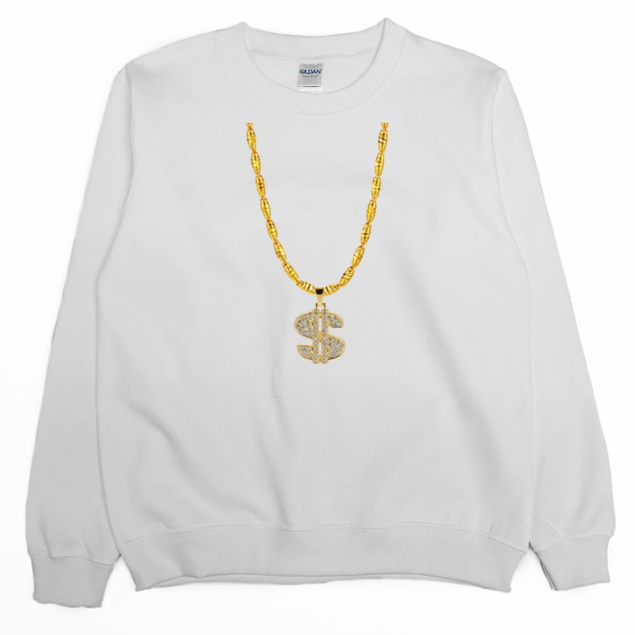 金項鍊(大學T)Hamburger T-shirt shop