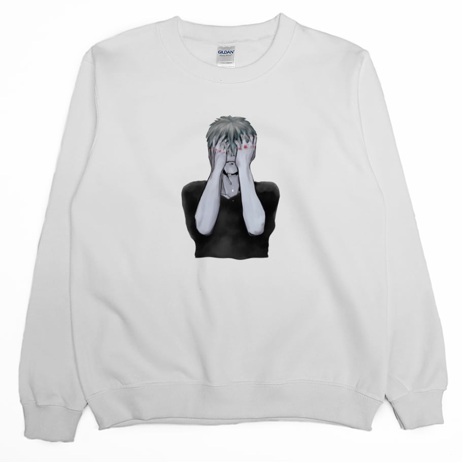 很痛啦(大學T)Hamburger T-Shirt Shop