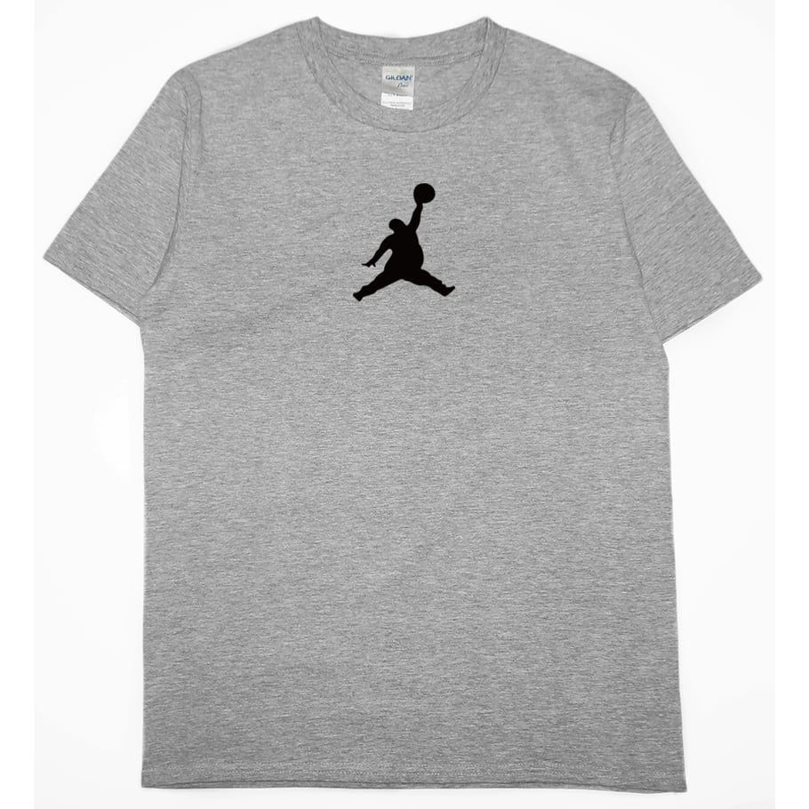 零碼出清 - 胖喬丹(短T) 灰6XL