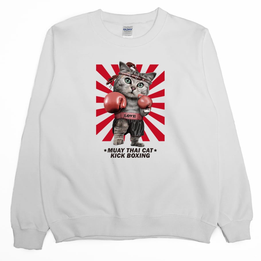 泰拳貓(大學T)Hamburger T-Shirt Shop