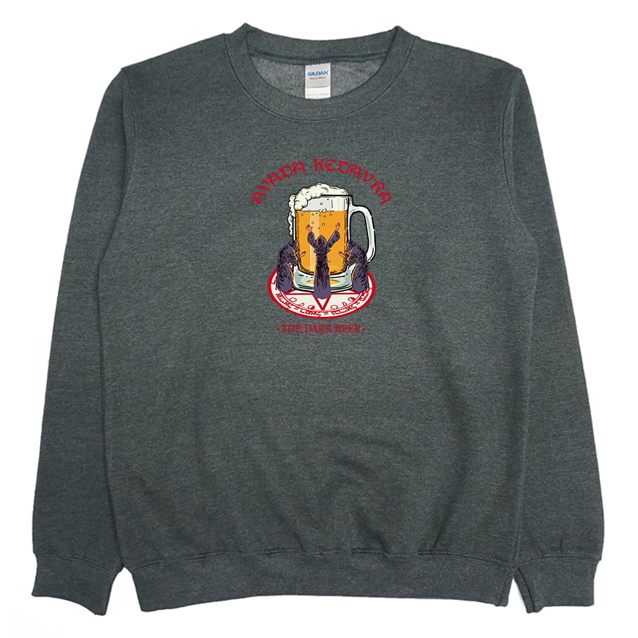 啤酒召喚(大學T)Hamburger T-Shirt Shop