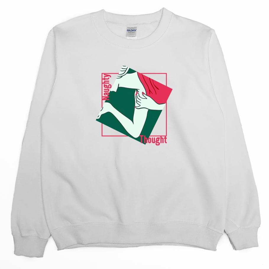 名畫(大學T)Hamburger T-Shirt Shop