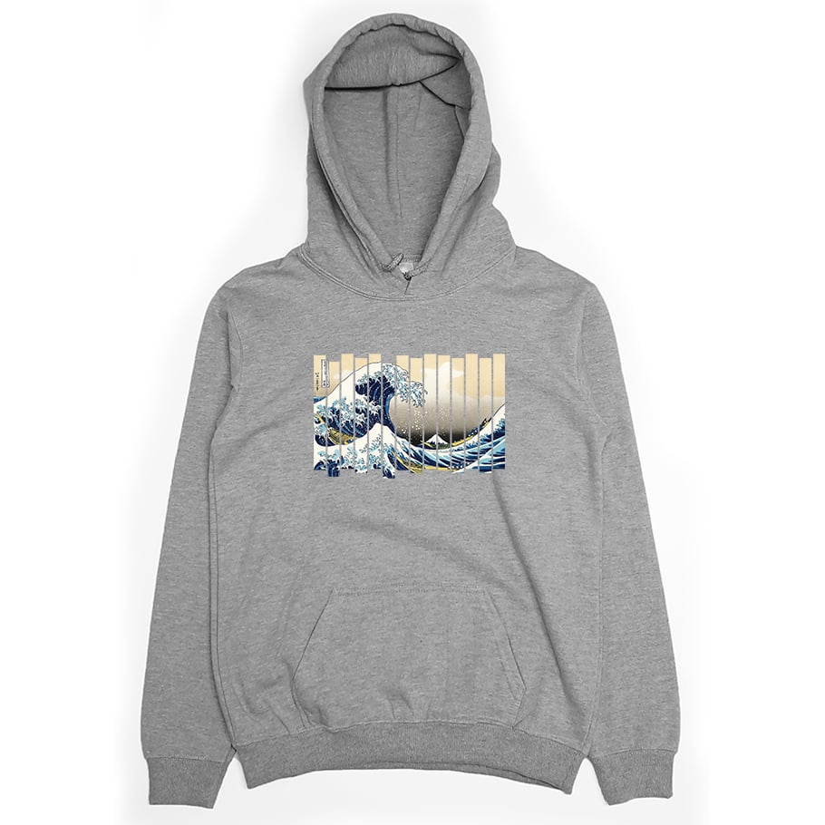 分割海浪(帽T)Hamburger T-Shirt Shop