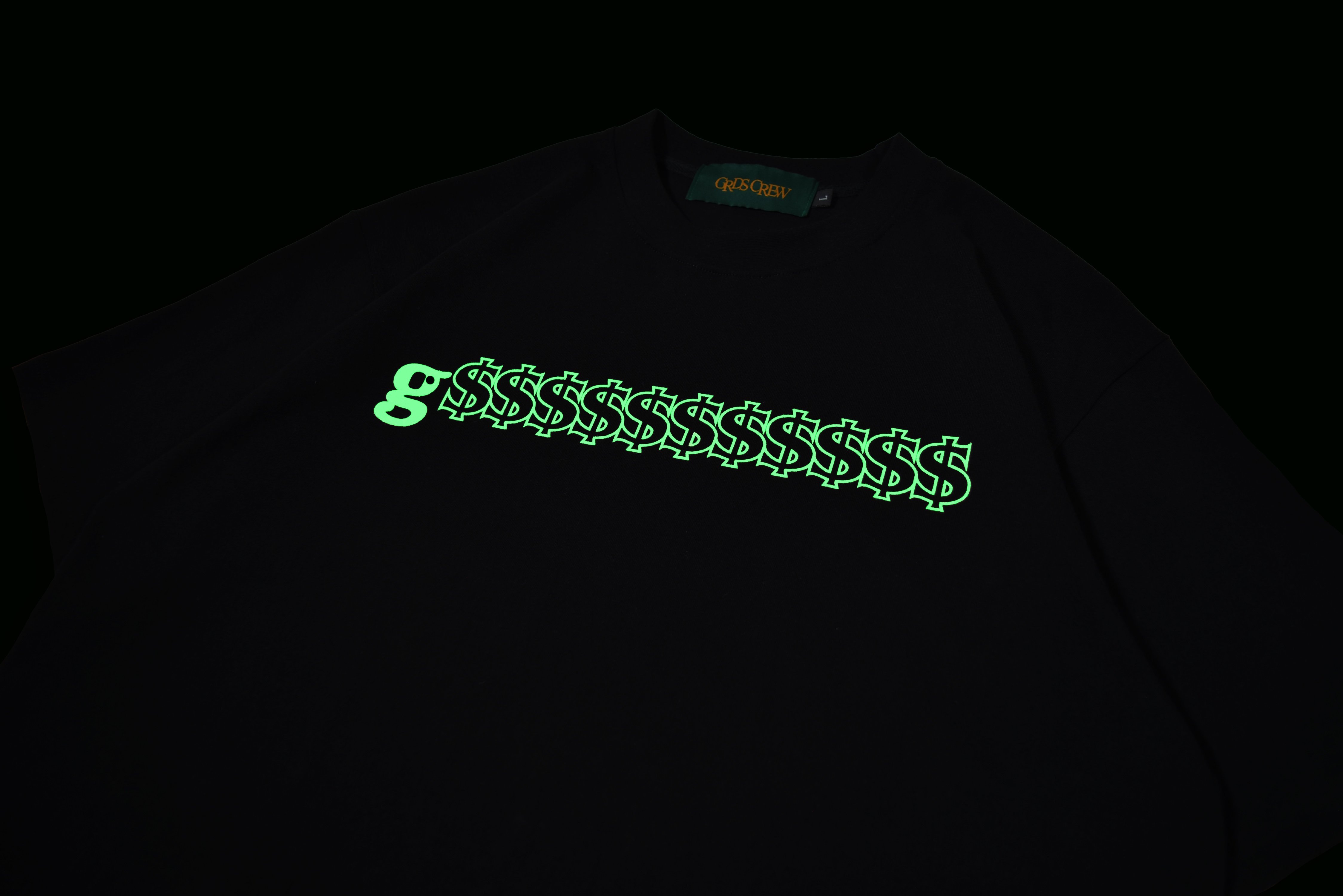 g$+ T-Shirt(黑/夜光)