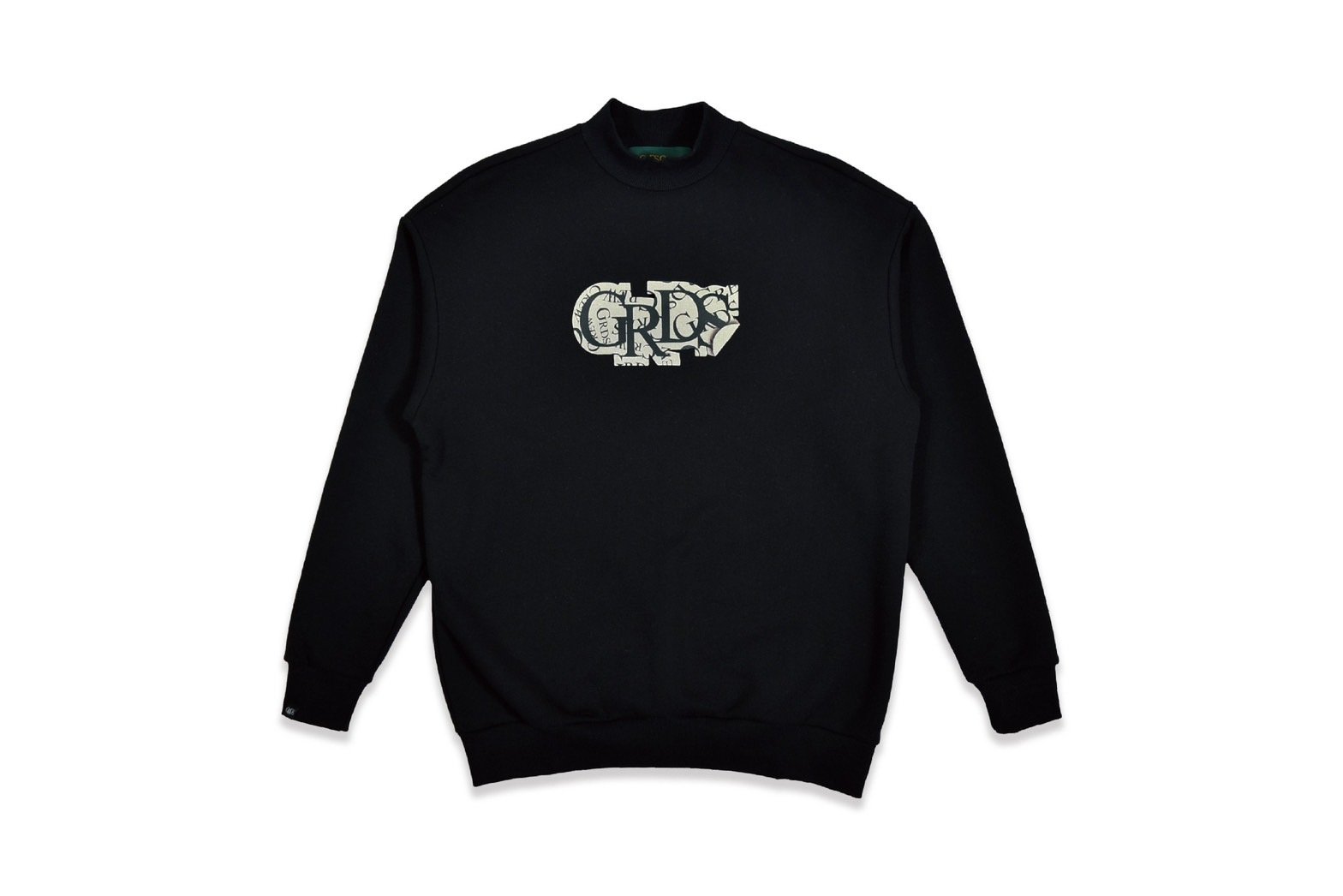 ”WAVE STICKER SERIES“ TURTLENECK SWEATER(黑) ”WAVE STICKER SERIES“ TURTLENECK SWEATER(黑)