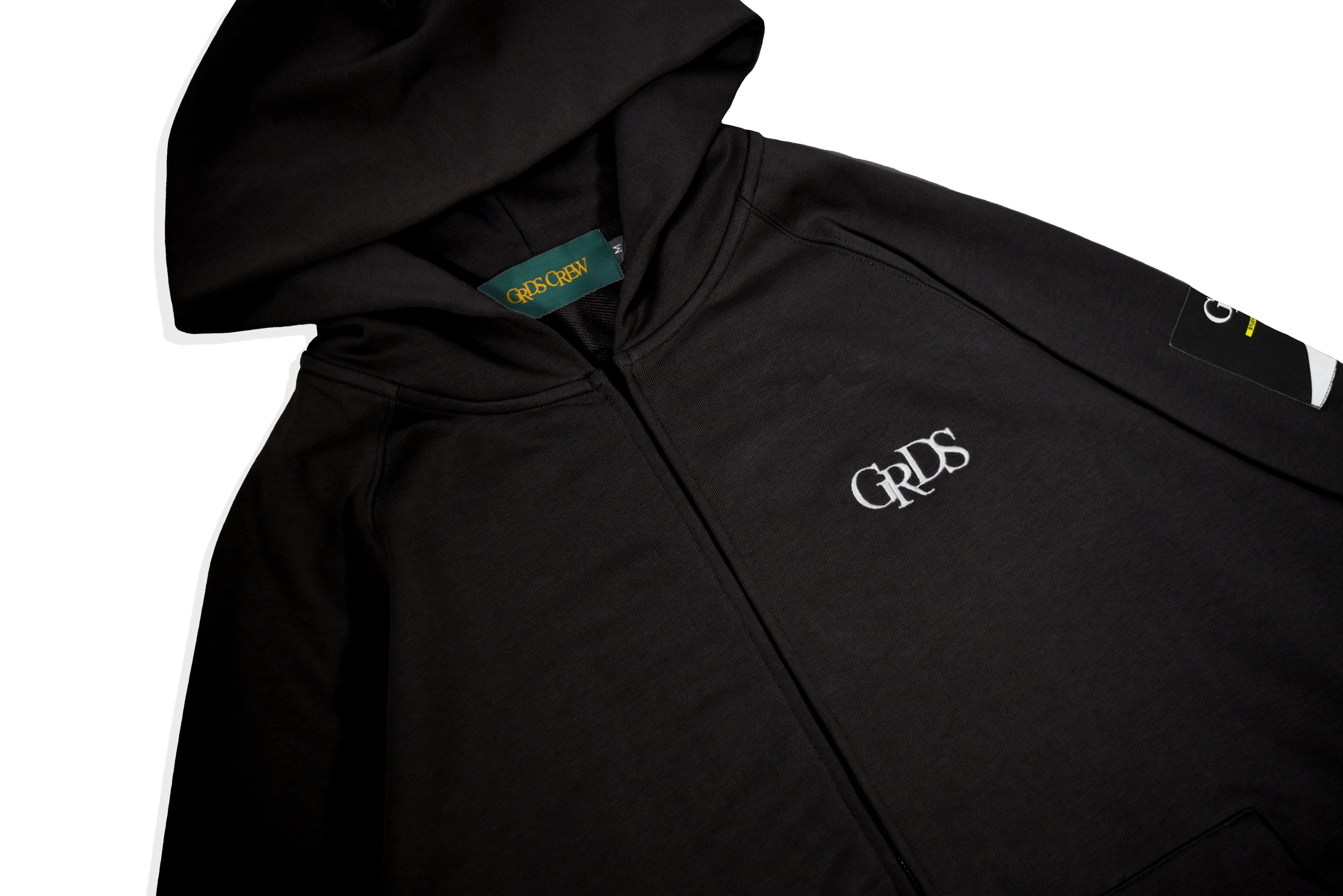 CLASSIC LOGO ZIPPER HOODIE(LIMITED限定黑色)
