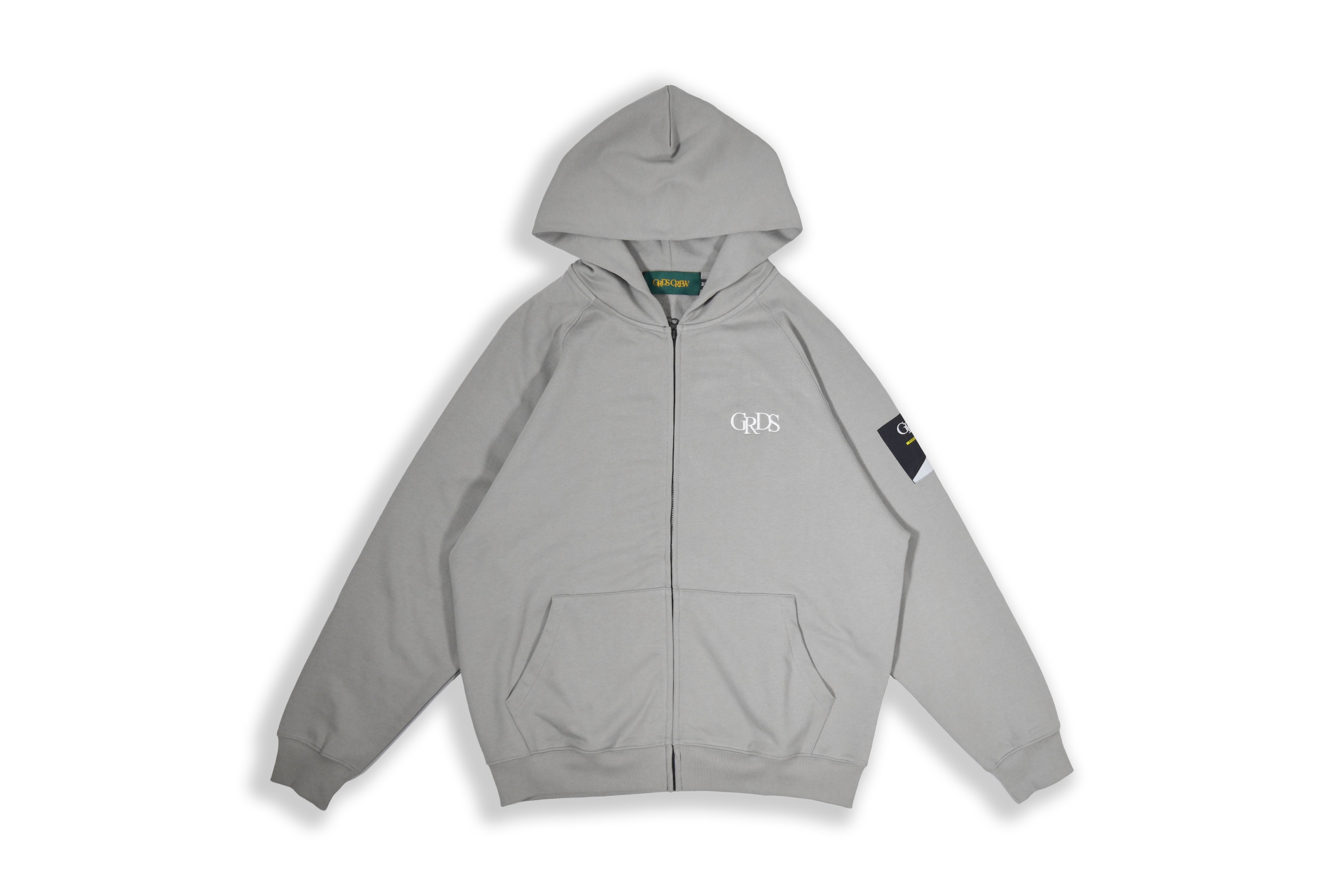 CLASSIC LOGO ZIPPER HOODIE(灰) CLASSIC LOGO ZIPPER HOODIE(灰)