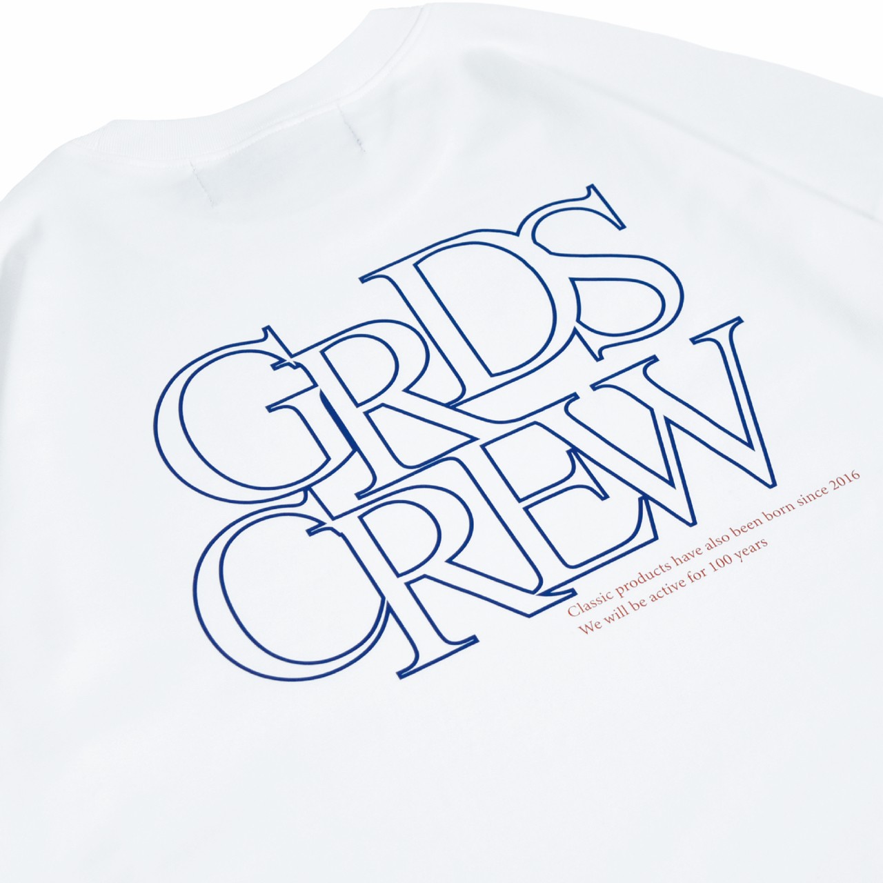 FRAME LINE LOGO L/S TEE(白)