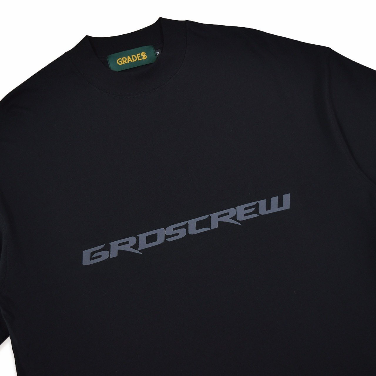 微高領 RACING LOGO TURTLENECK T-Shirt(黑)