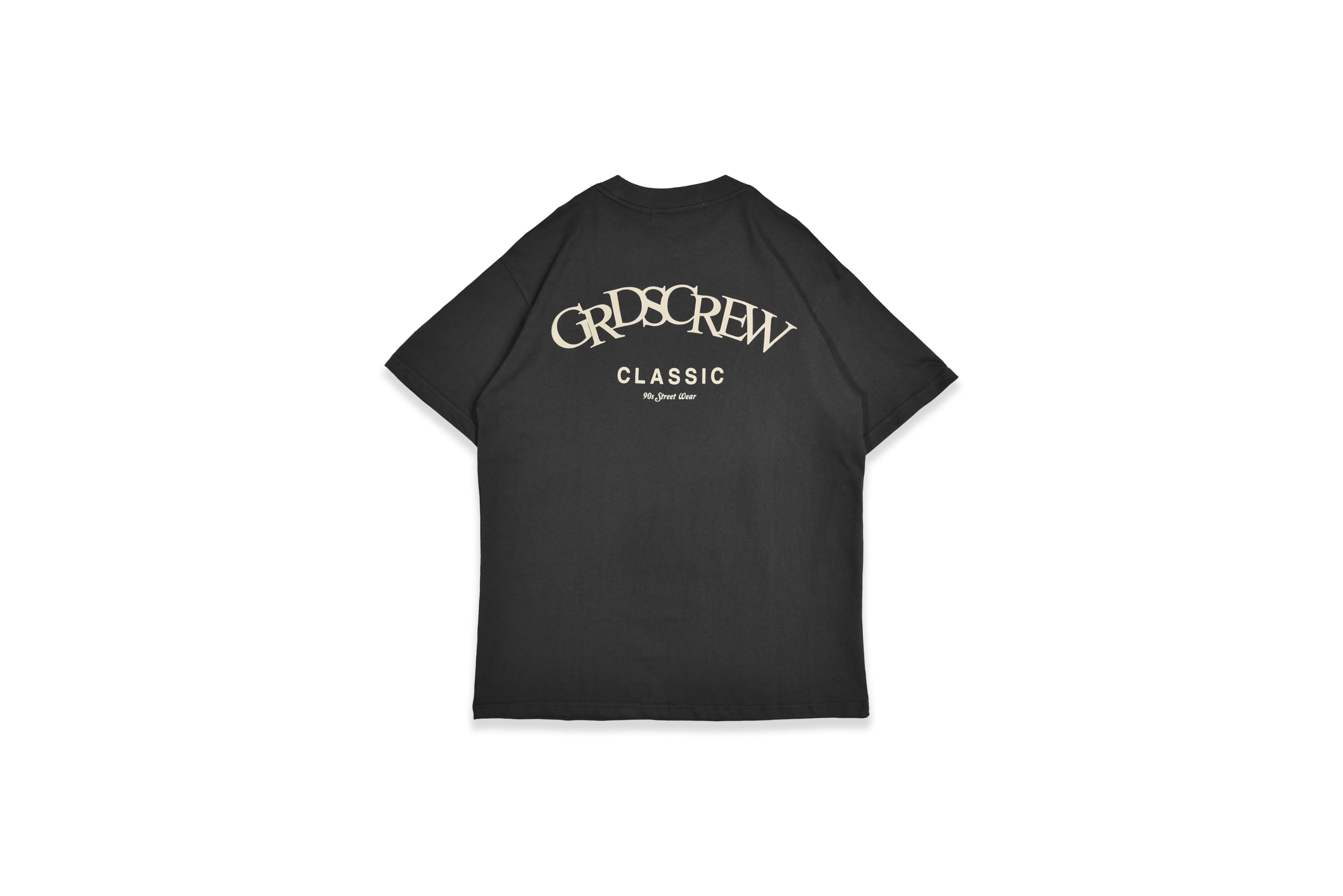 GRDSCREW CLASSIC T-Shirt(深灰/米) GRDSCREW CLASSIC T-Shirt(深灰/米)