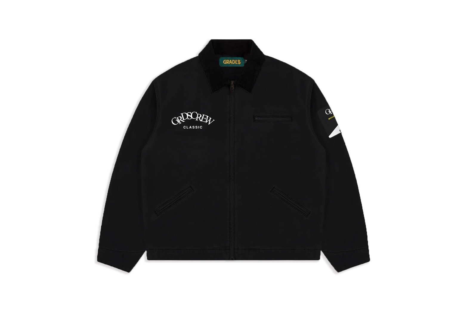 GRDSCREW DETROIT JACKET(黑)