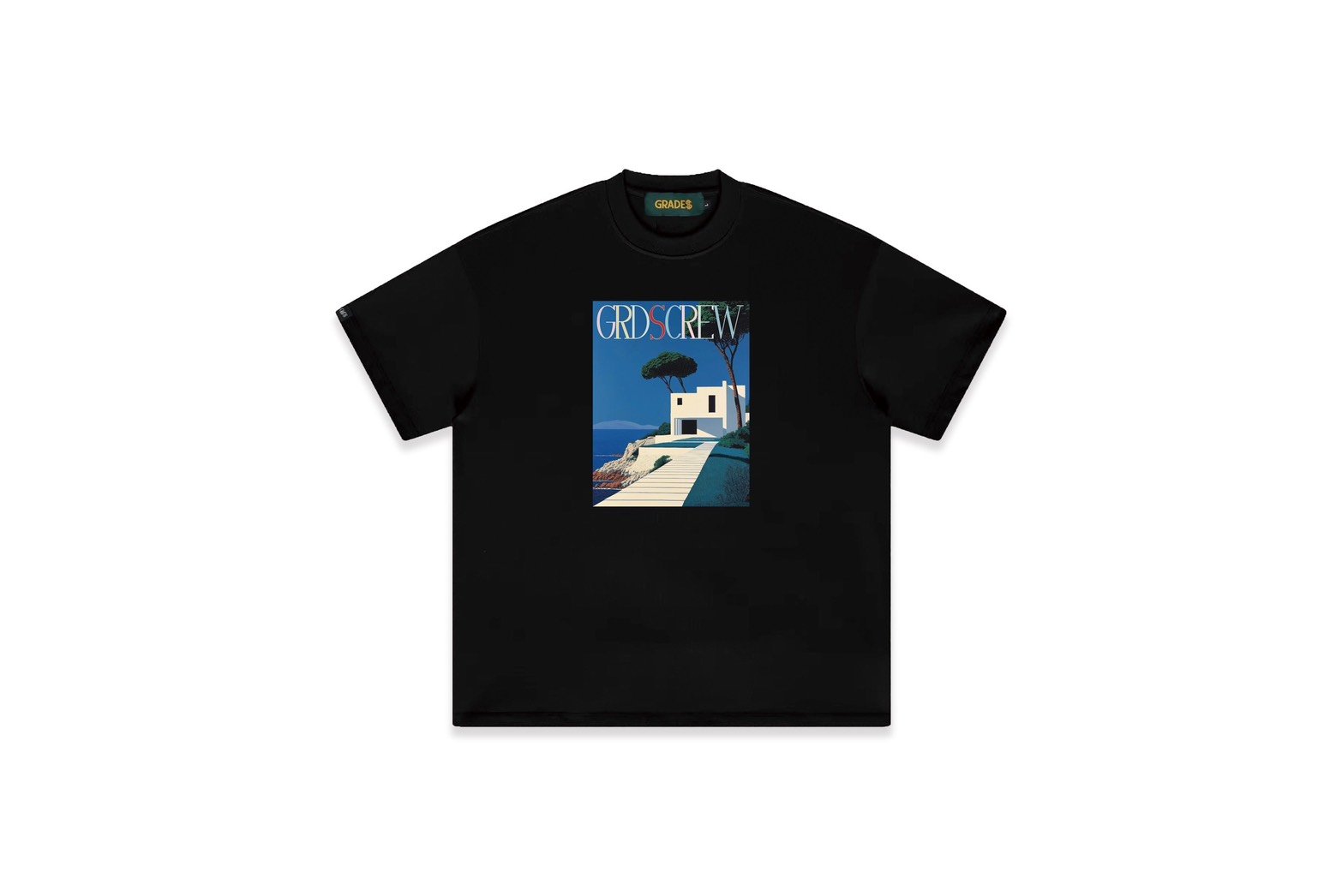 CLIFFSIDE VILLA T-Shirt(黑)