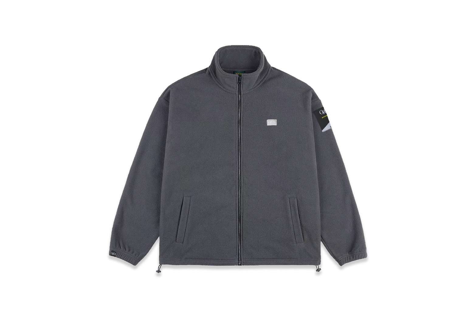 LABEL FLEECE JACKET(灰) LABEL FLEECE JACKET(灰)