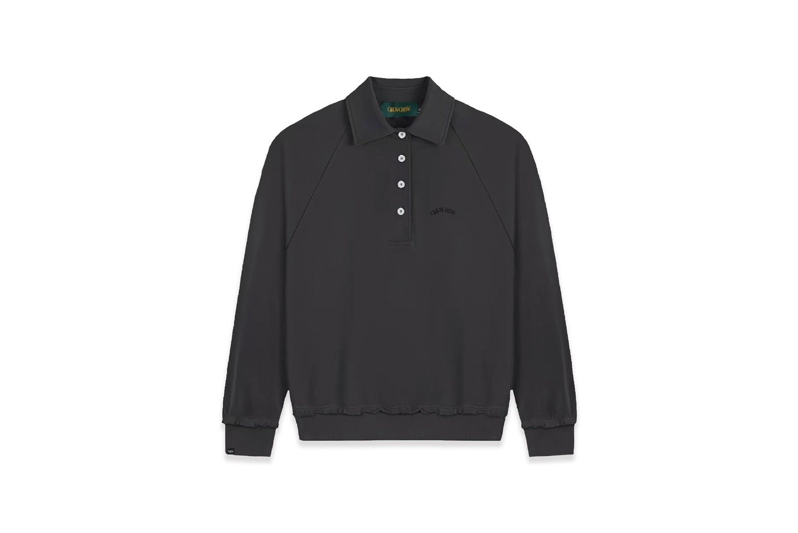 GRDSCREW CLASSIC POLO SWEATSHIRT(灰) GRDSCREW CLASSIC POLO SWEATSHIRT(灰)