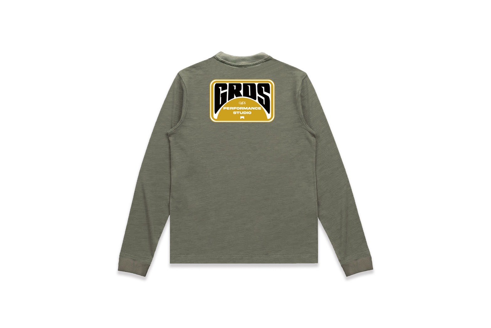 ROUTE MARKER L/S Tee(竹節棉/卡其)