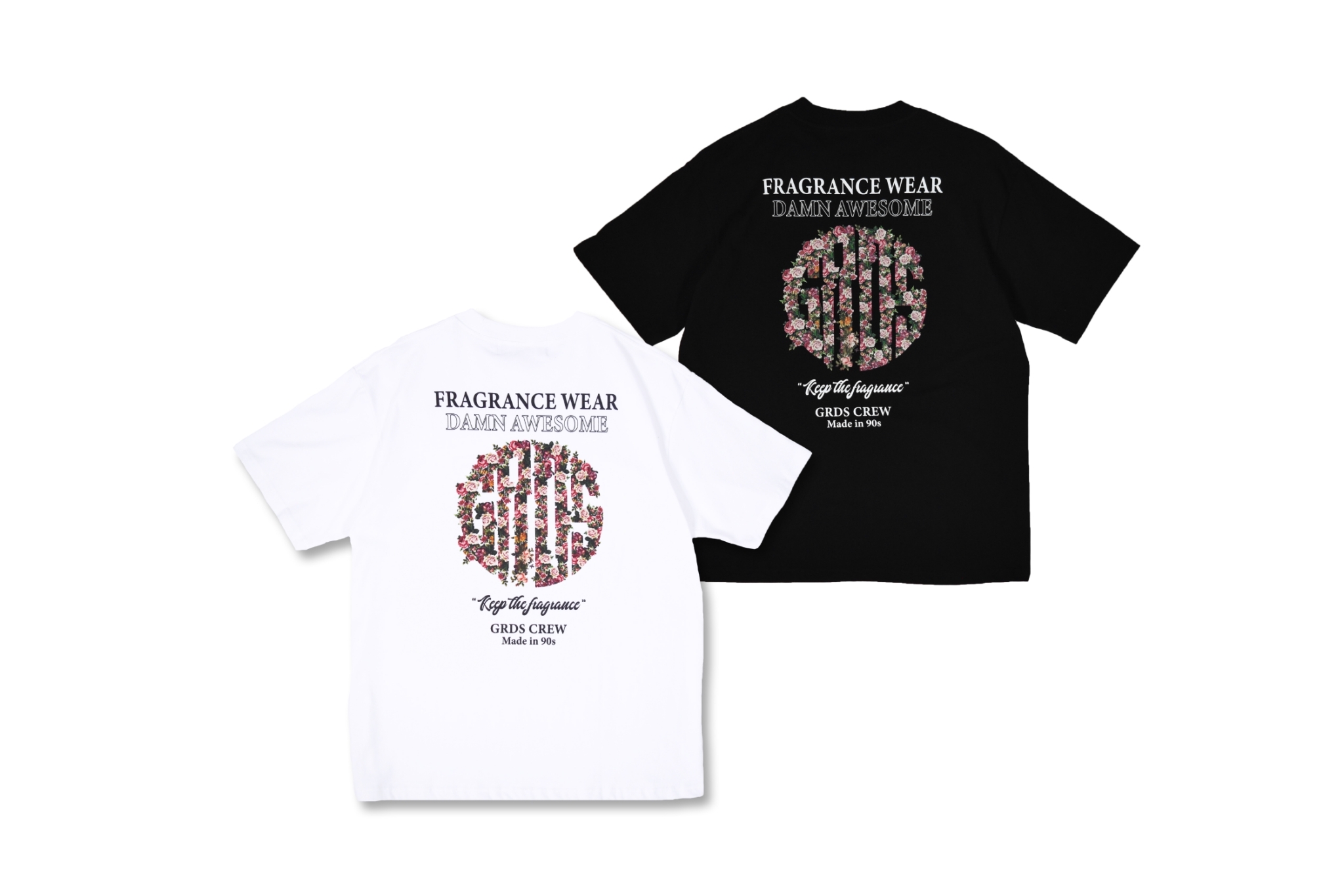 FRAGRANCE T-Shirt  元素花朵上衣
