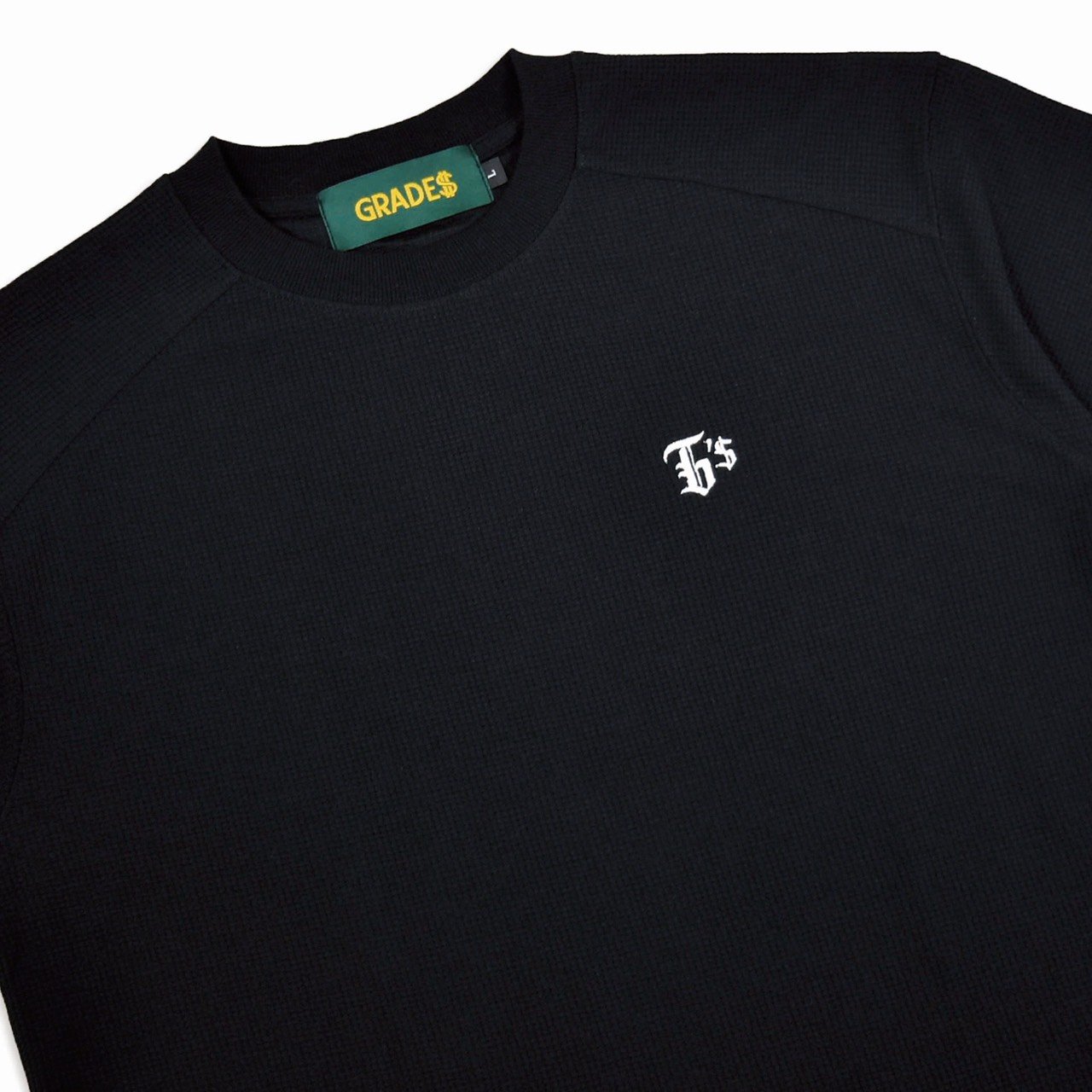GOETHE WAFFLE T-Shirt(黑)