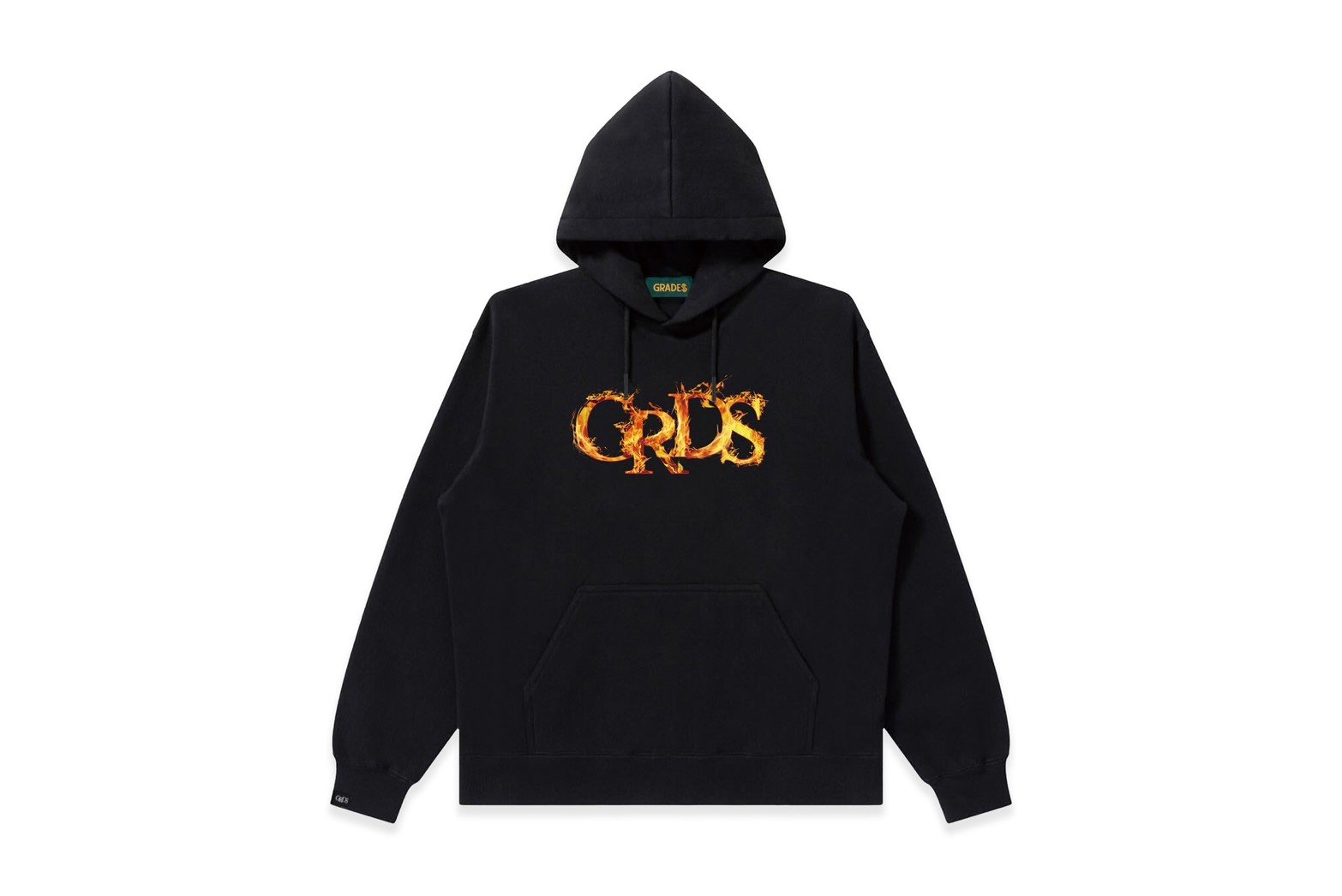 FIRE LOGO HOODIE(黑)