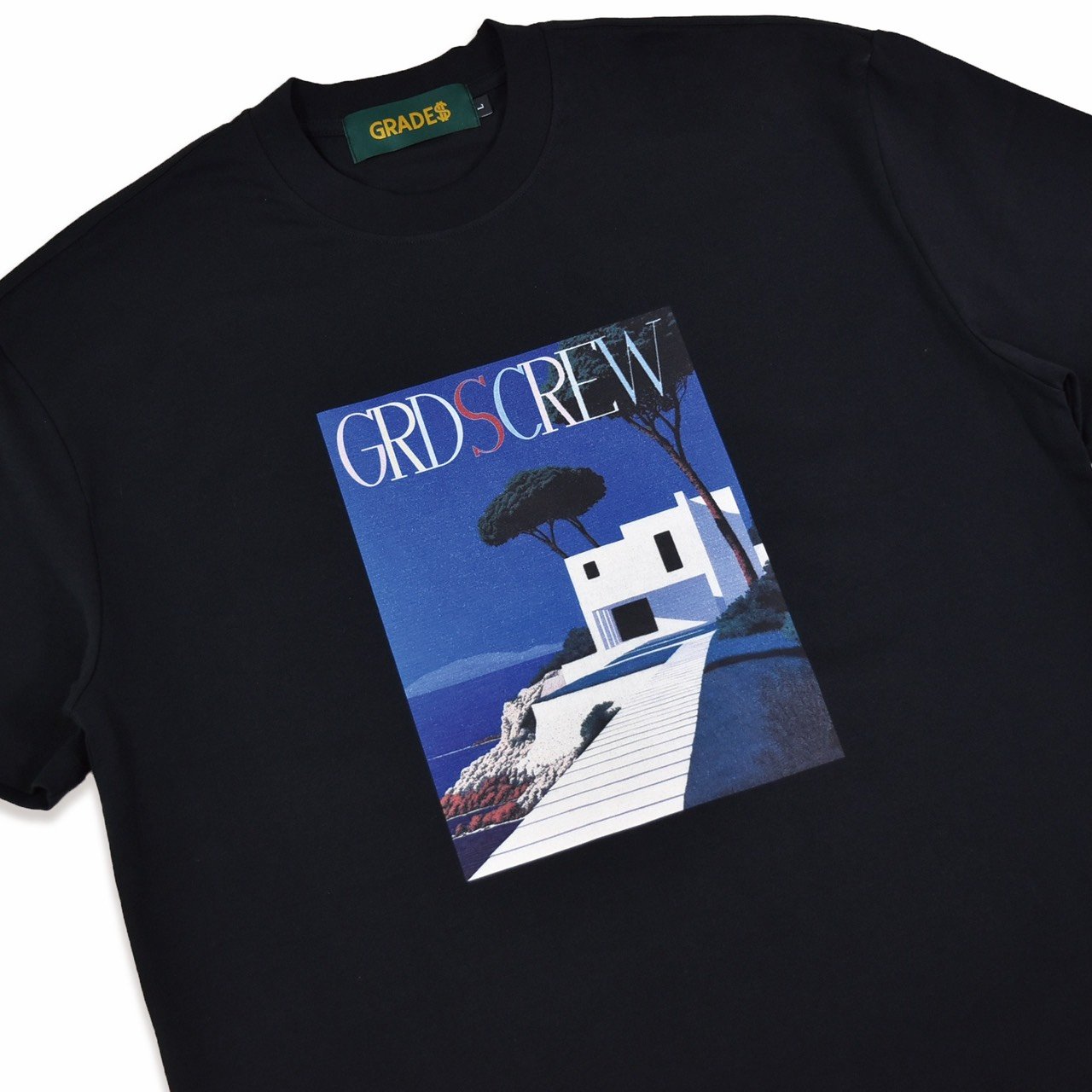 CLIFFSIDE VILLA T-Shirt(黑)