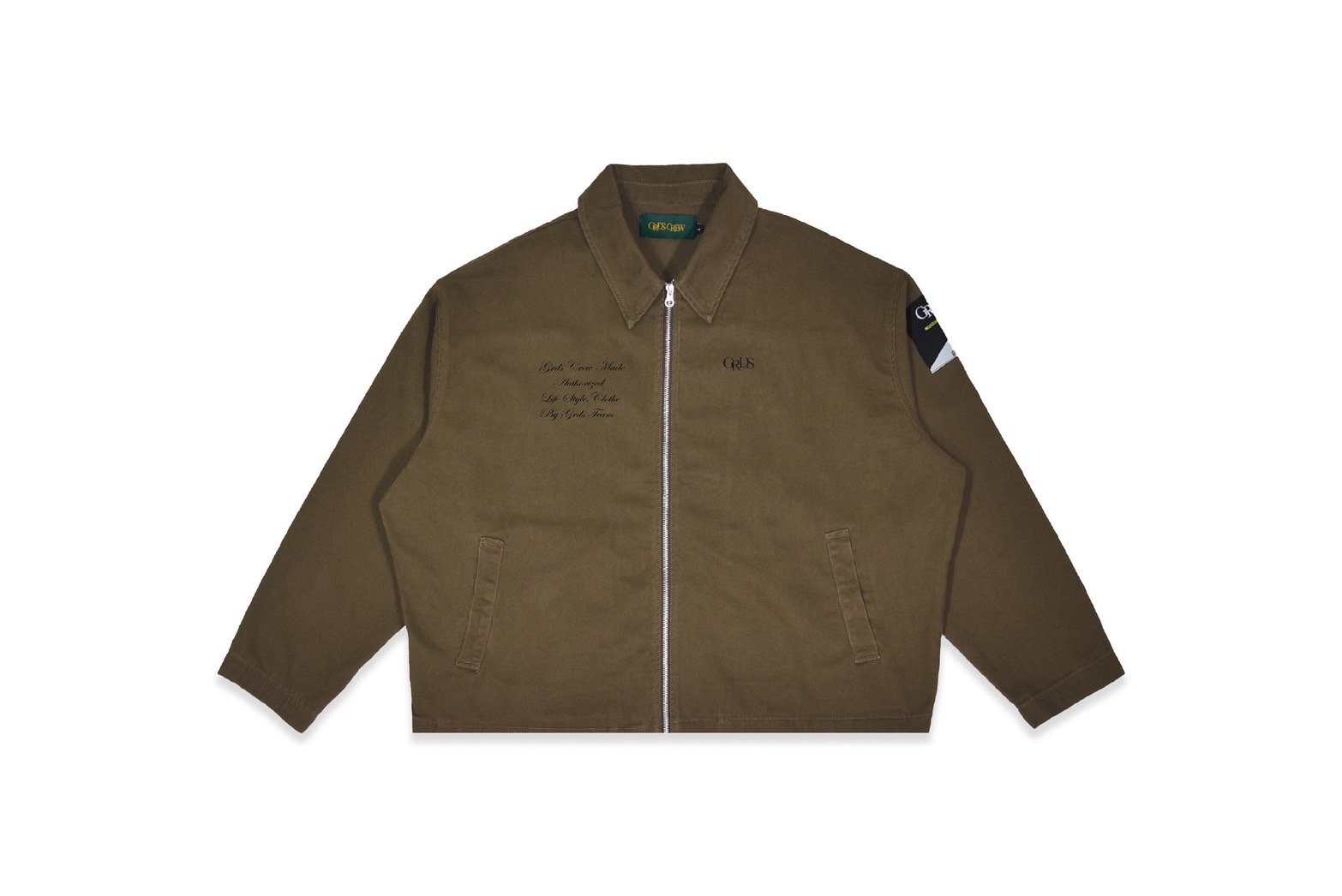 CURSIVE LAID-BACK JACKET(咖啡) CURSIVE LAID-BACK JACKET(咖啡)