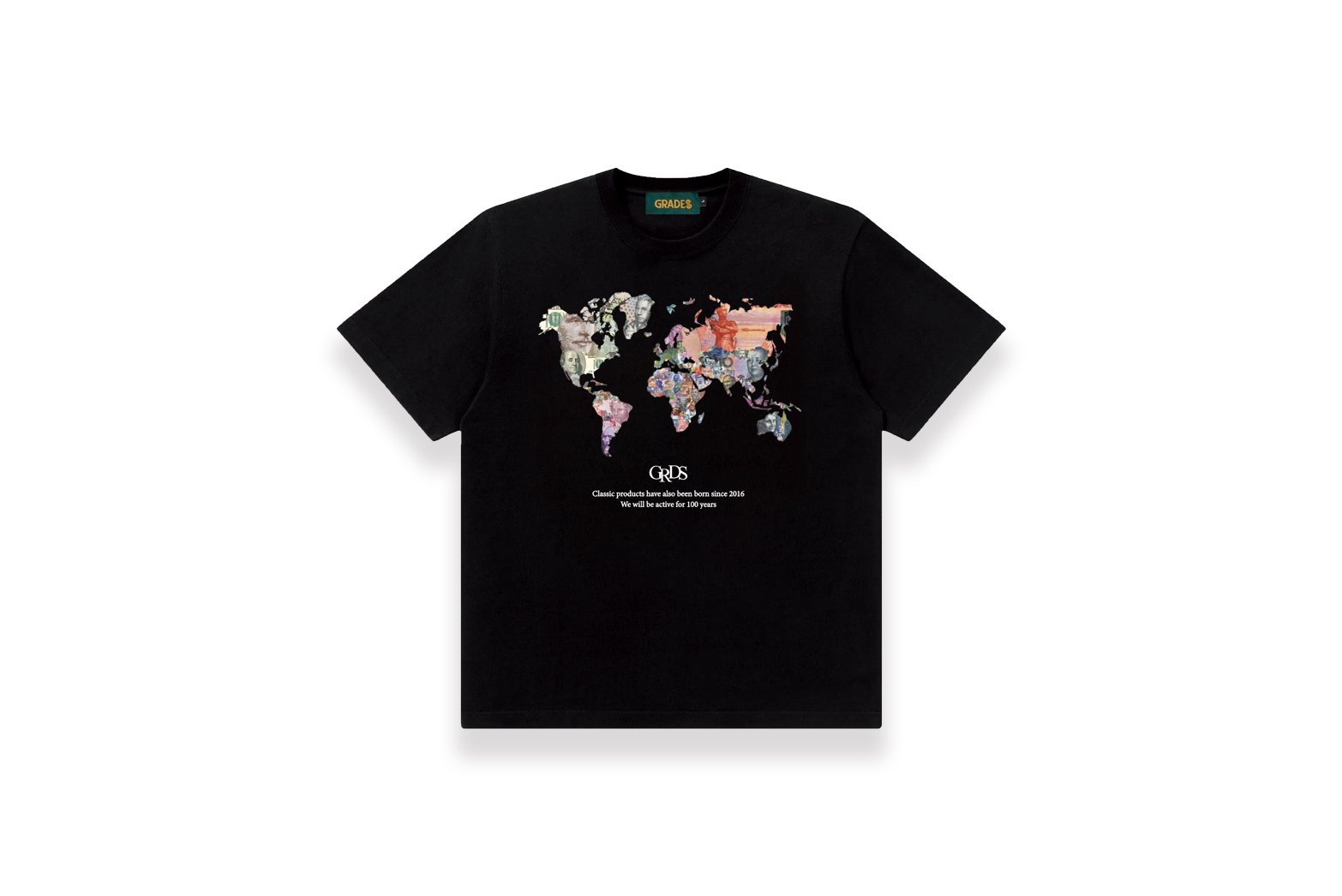 CASH WORLD T-Shirt(黑)