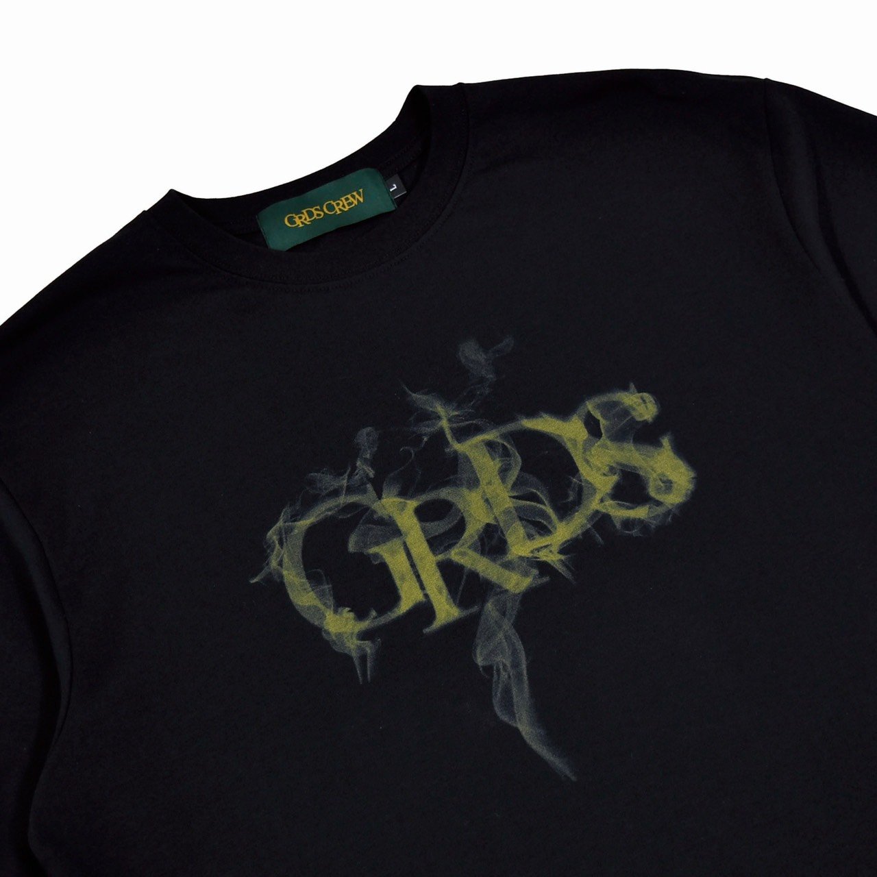 SMOKE LOGO T-Shirt(黑黃)