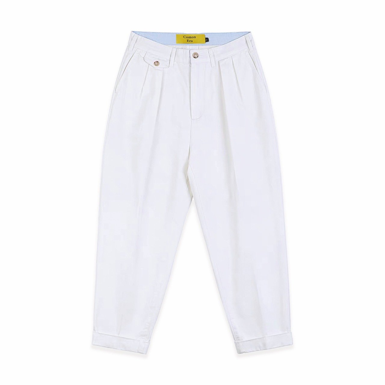 TAPERED CASUAL PANTS(白)