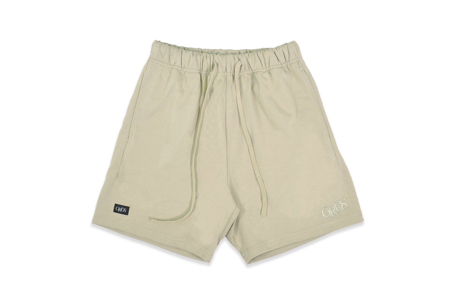 CLASSIC EMBROIDERY COTTON SHORTS(卡其/米)
