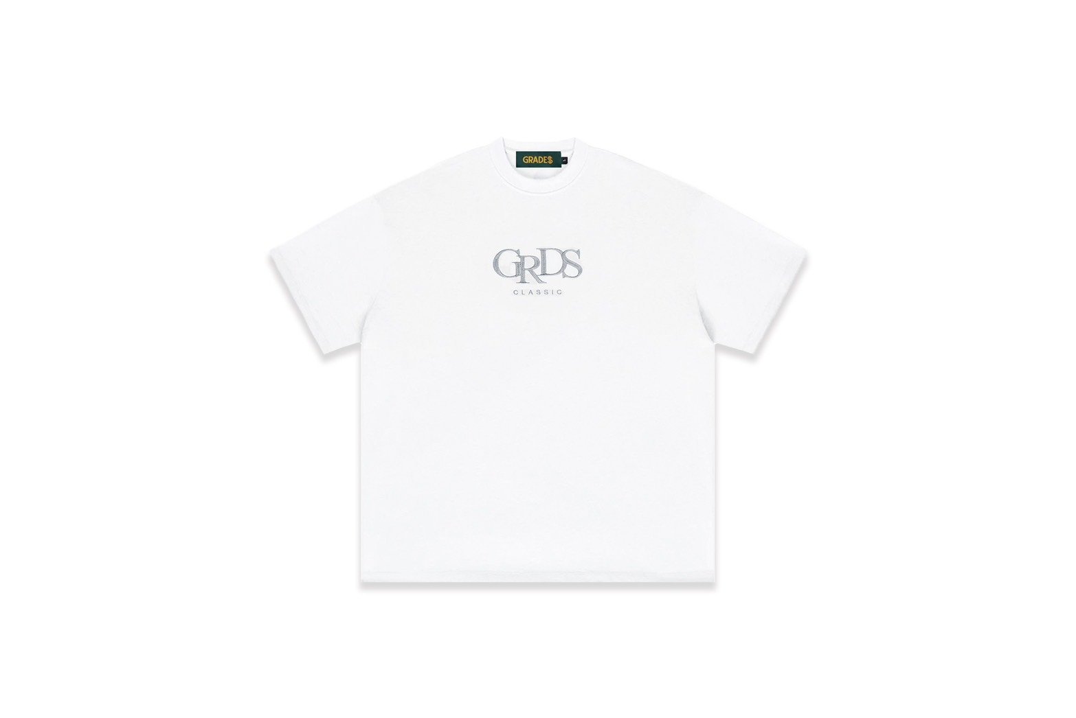 CLASSIC EMBROIDERY T-Shirt(白/銀)