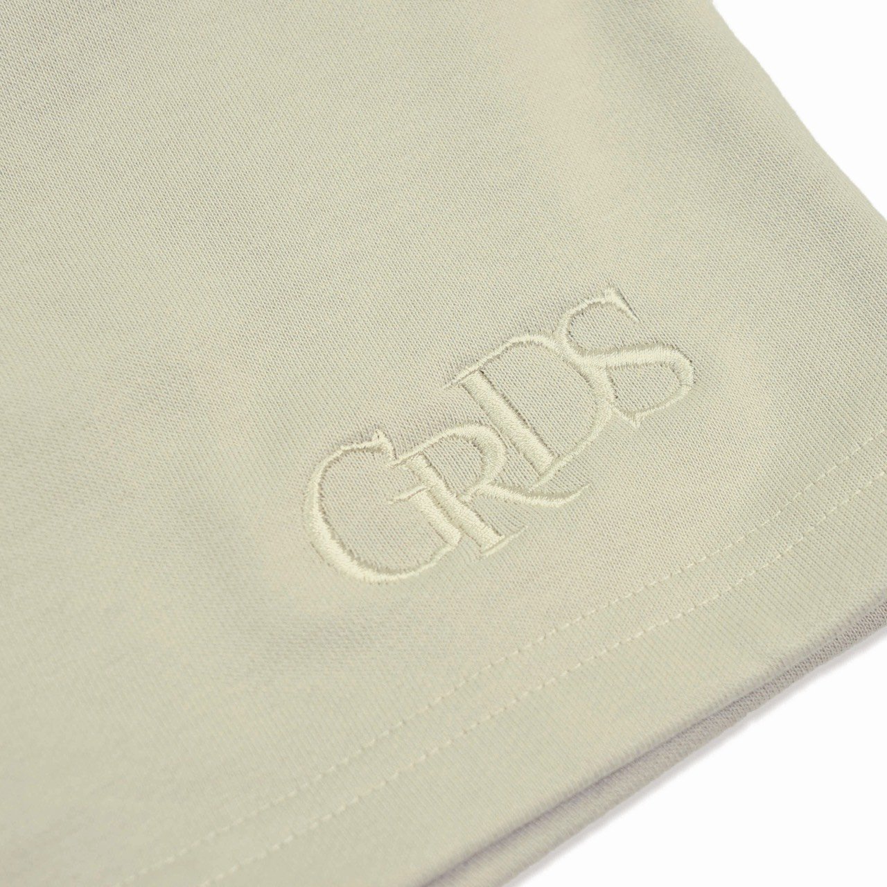 CLASSIC EMBROIDERY COTTON SHORTS(卡其/米)