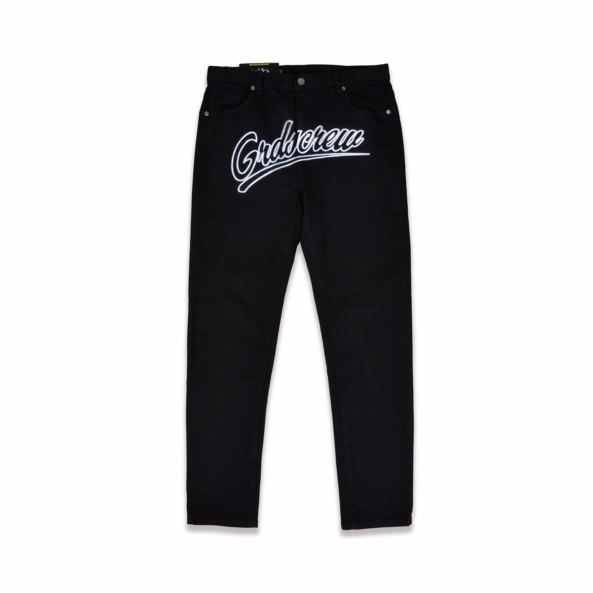 GRDS CREW LOGO JEANS(黑) GRDS CREW LOGO JEANS(黑)