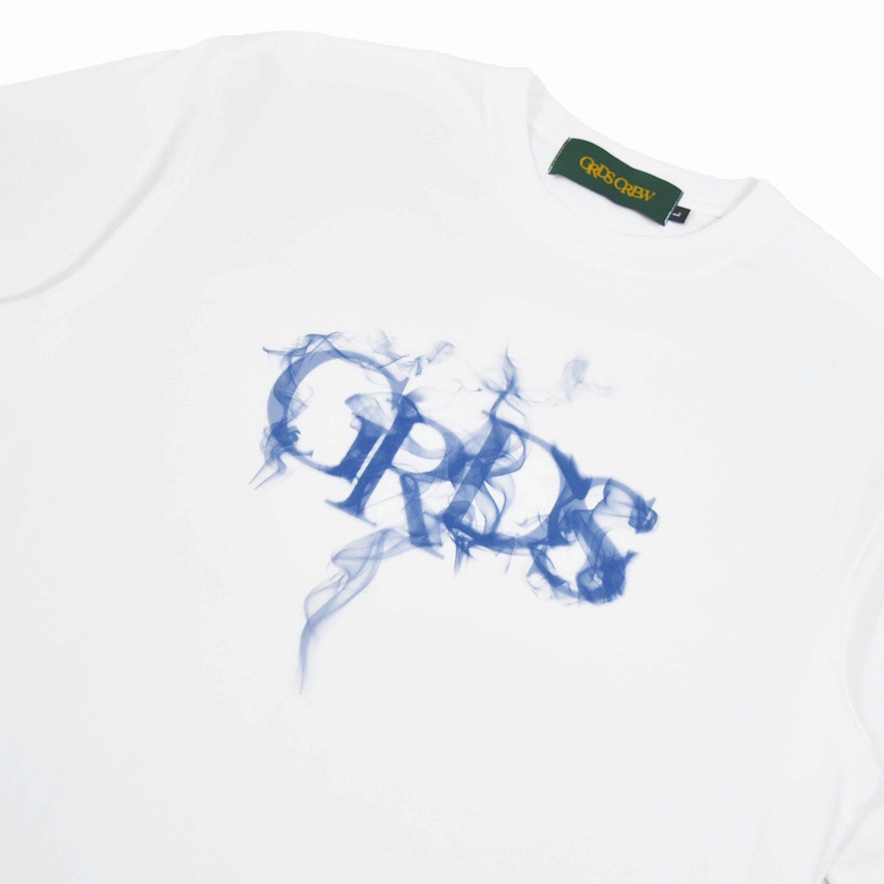 SMOKE LOGO T-Shirt(白藍)