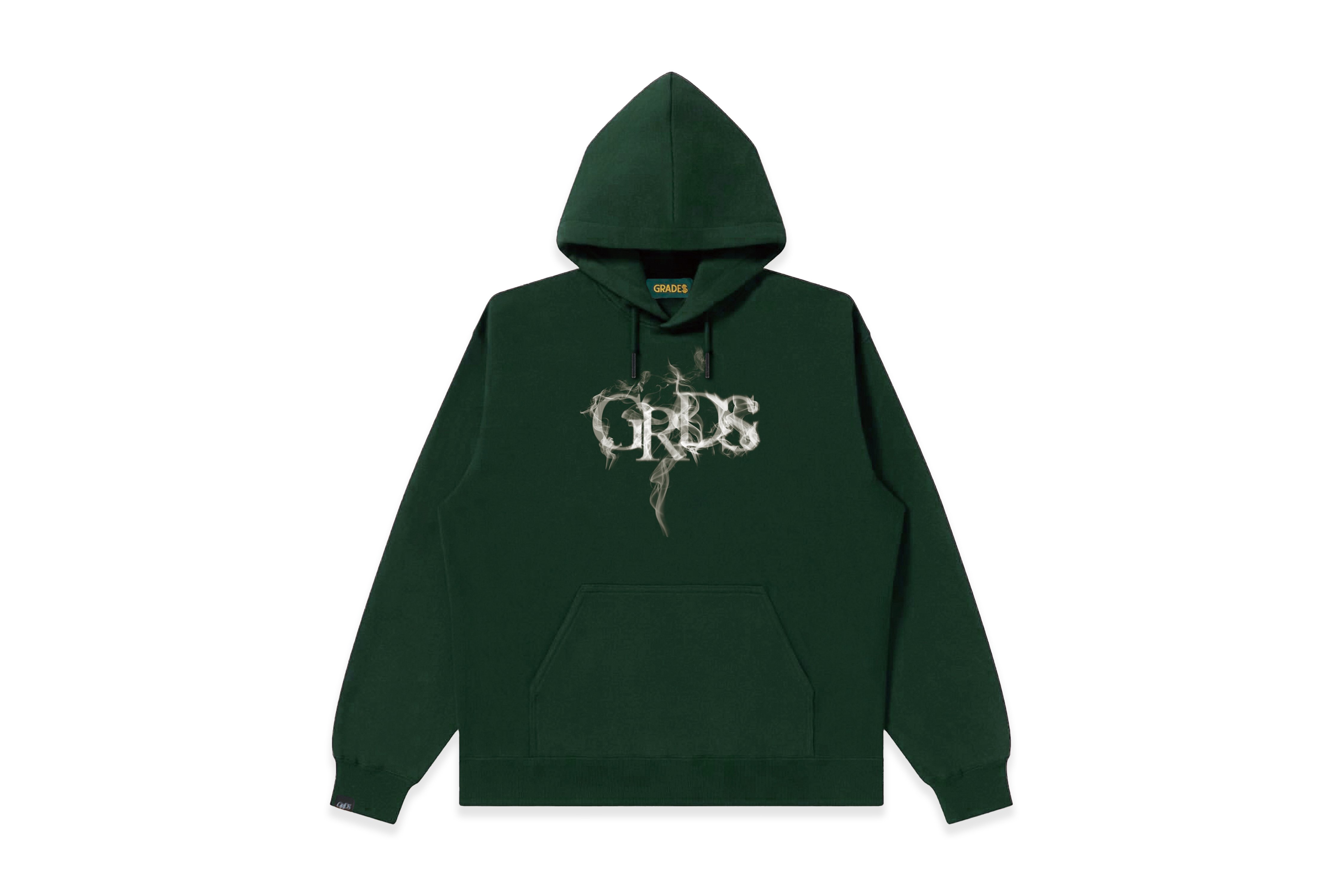 GRDS SMOKE LOGO HOODIE(墨綠/白) GRDS SMOKE LOGO HOODIE(墨綠/白)