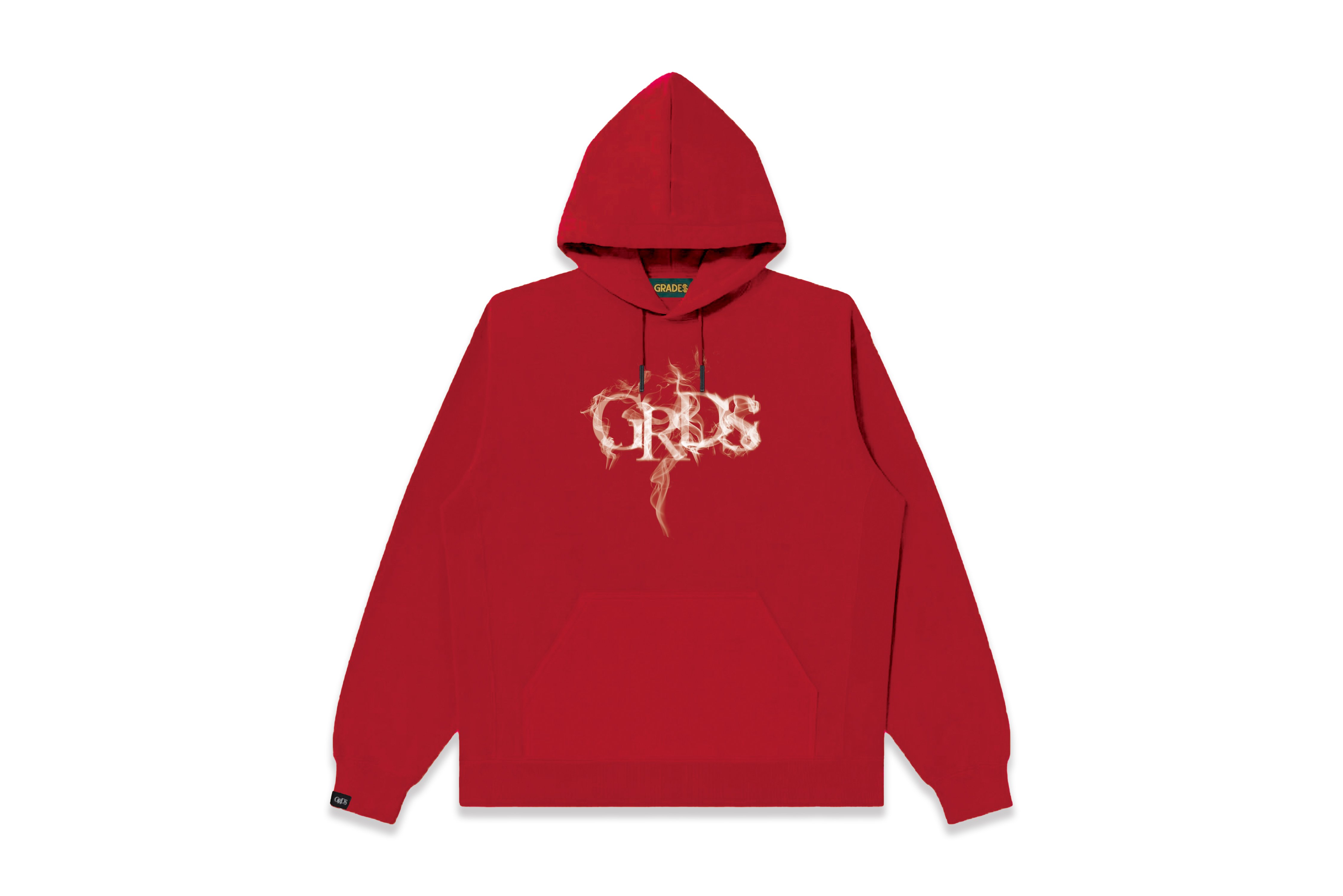 GRDS SMOKE LOGO HOODIE(紅/白) GRDS SMOKE LOGO HOODIE(紅/白)