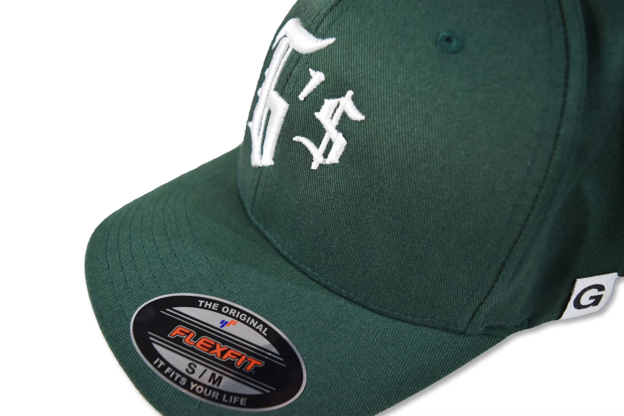 GOETHE FLEXFIT CAP 全封彈性帽(墨綠)